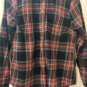 Women’s JCrew Plaid Button-Up Shirt